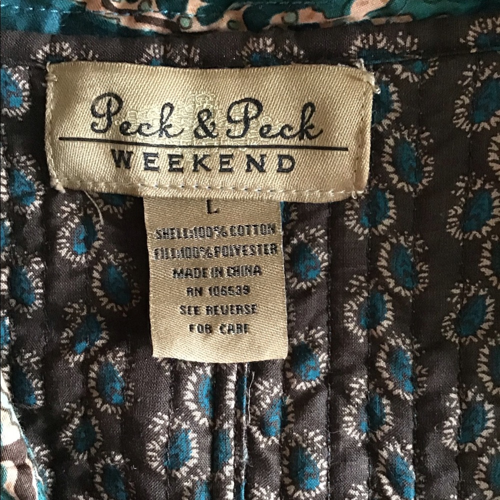 Women’s size large quilted jacket - Picture 2 of 8